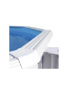 Piscina elevada ovalada Mallorca - Imagen 6