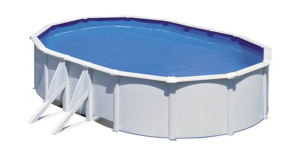 Piscina de acero ovalada GRE Fidji