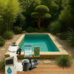 Kit de piscina de hormigón "Luxe" de 4 x 2,50 x 1,50 m