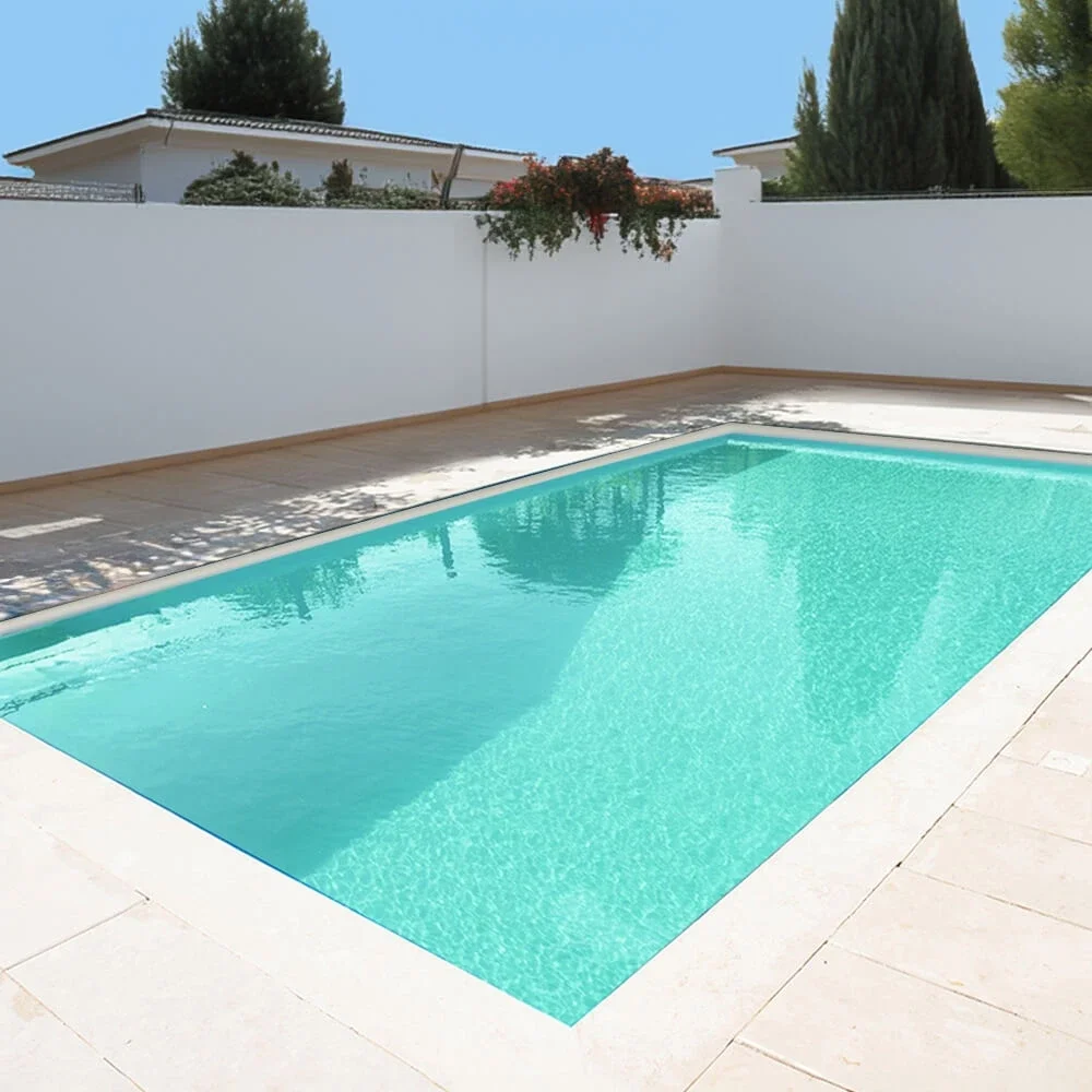 download - 2026-07-21T101230.874 Kit de piscina de poliestireno, 4 x 3 x 1,5 m, escalera – kit básico – Color del liner: Beige/Arena | Grosor del liner: 0,90 mm - Imagen 1