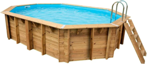 Piscina de madera Sunwater 300 x 490 Ubbink - Imagen 7