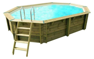 Piscina de madera Sunwater 300 x 490 Ubbink - Imagen 2