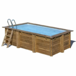Piscina de madera Marbella 4,27 x 2,77 x 1,19 m