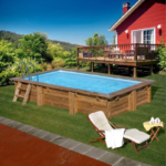 Piscina de madera Marbella 4,27 x 2,77 x 1,19 m - Imagen 2