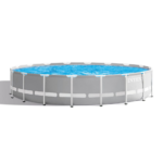 Set de piscina elevada Intex Prism Frame de 18 pies x 48 pulgadas - Imagen 4