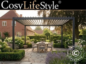 Dancover Pérgola cenador de jardín bioclimático San Pablo Steel+ - Imagen 5