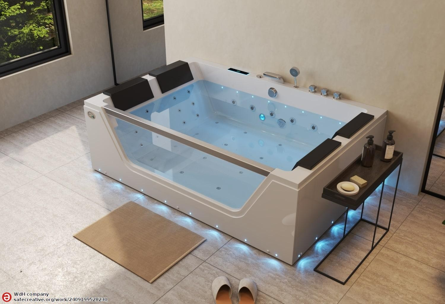 download - 2026-07-21T182333.373 Bañera hidromasaje jacuzzi LEROS - Imagen 1