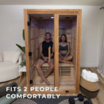 Sauna de infrarrojos para interiores Rylan – Para 2 personas - Imagen 4