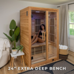Sauna de infrarrojos para interiores Rylan – Para 2 personas - Imagen 2