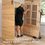 Sauna de infrarrojos para interiores Rylan – Para 2 personas - Imagen 6