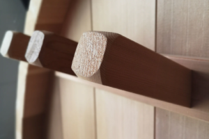 Sauna de madera tradicional para exteriores Saunaones (modelo Barrel Sauna Serenity Nature Air 4) - Imagen 12