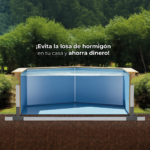 Piscina de madera Gre Papaya rectangular 520x320x133 - Imagen 5