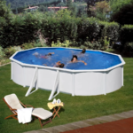 Piscina de acero ovalada GRE Fidji - Imagen 2