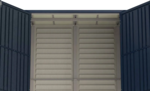 Kit de cobertizo de almacenamiento de vinilo Duramax 10×4 SideMate Plus Pro (modelo 36825) - Imagen 8