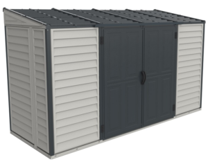 Kit de cobertizo de almacenamiento de vinilo Duramax 10×4 SideMate Plus Pro (modelo 36825) - Imagen 6